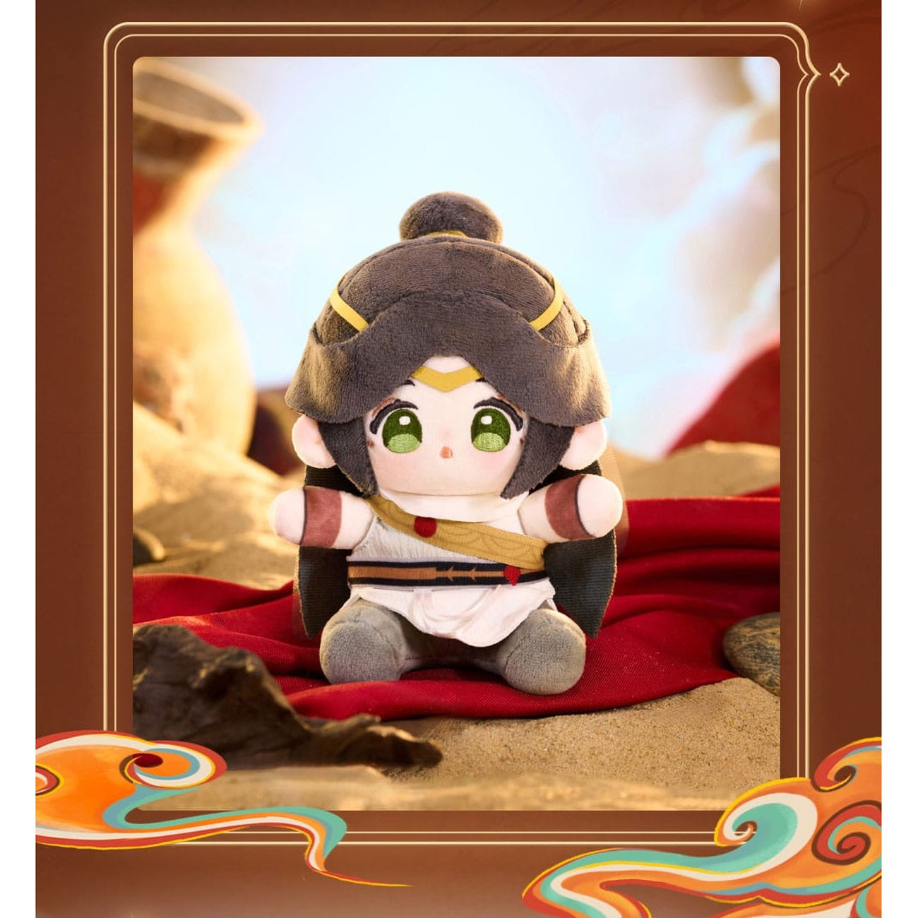 Productafbeelding Heaven Official's Blessing Ming Yue Lou Lan Series chibi knuffelfiguur Xie Lian 15 cm