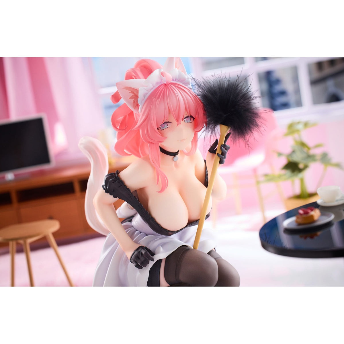 Productafbeelding Original Character PVC Statue 1/4 Cat's Thought Maid Cat Mochan 24 cm