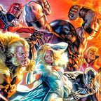 Productafbeelding Marvel X-Men Kunstprint The Brotherhood of Mutants door Felipe Massafera 46 x 66 cm – zonder lijst