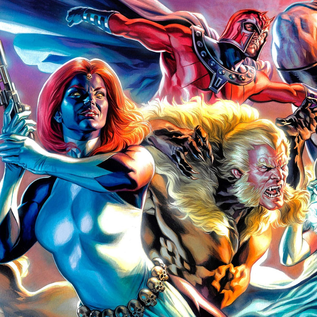 Productafbeelding Marvel X-Men Kunstprint The Brotherhood of Mutants door Felipe Massafera 46 x 66 cm – zonder lijst