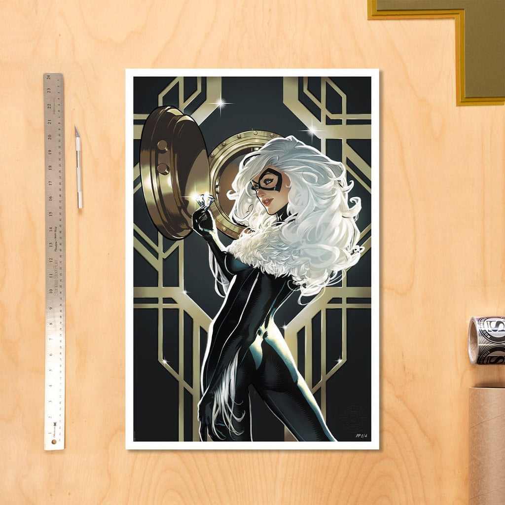 Productafbeelding The Amazing Spider-Man kunstprint Cosmic Black Cat 61 x 41 cm - oningelijst