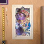 Product image Critical Role Art Print Matthew Mercer: 10th Anniversary Art Nouveau Illustrations 46 x 28 cm – unframed