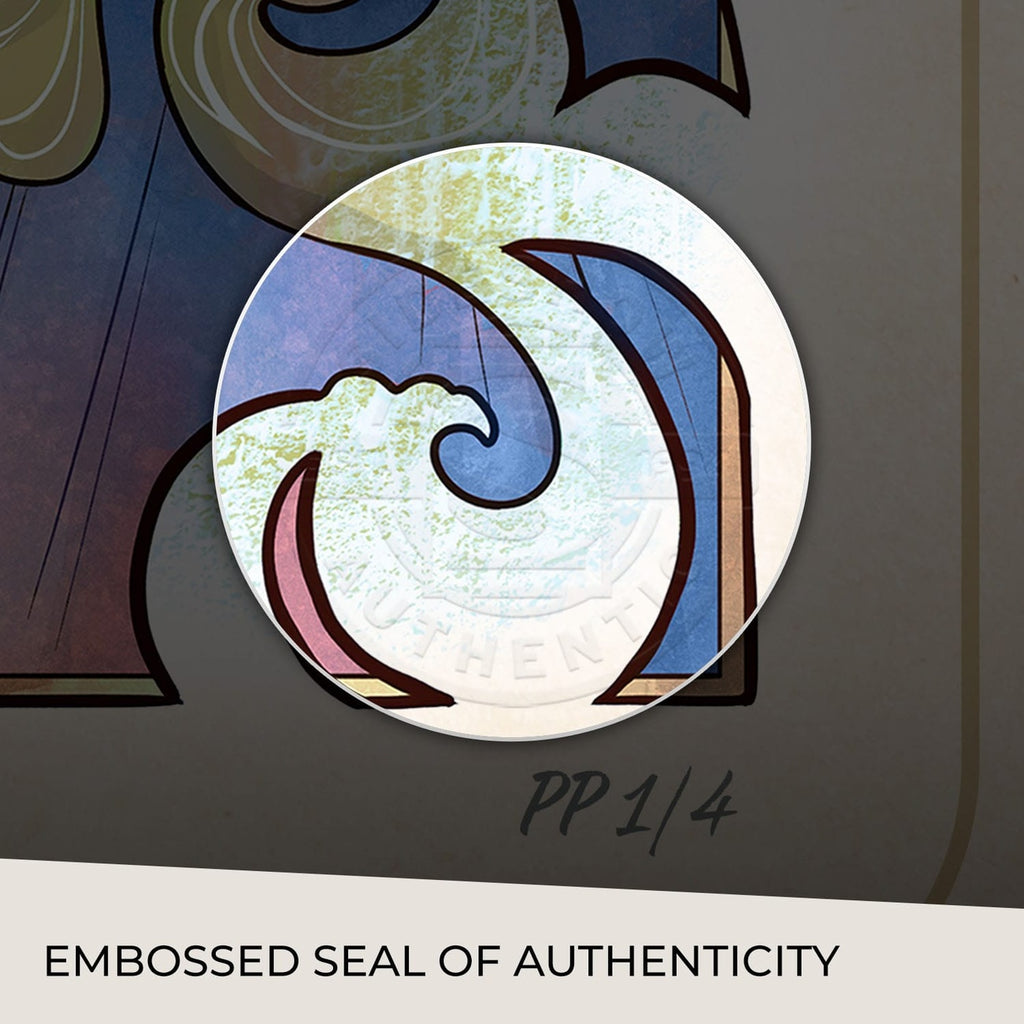 Product image Critical Role Art Print Matthew Mercer: 10th Anniversary Art Nouveau Illustrations 46 x 28 cm – unframed