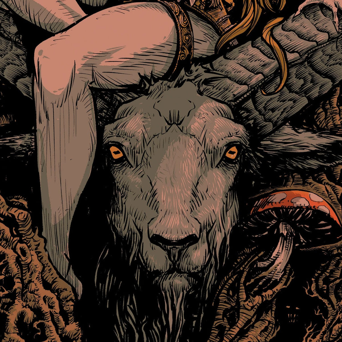 Productafbeelding Sideshow Originals kunstprint The Witch of the Woods 61 x 46 cm – oningelijst