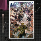 Product image Universal Monsters Art Print Universal Monsters by Vincenzo Riccardi 61 x 41 cm - unframed