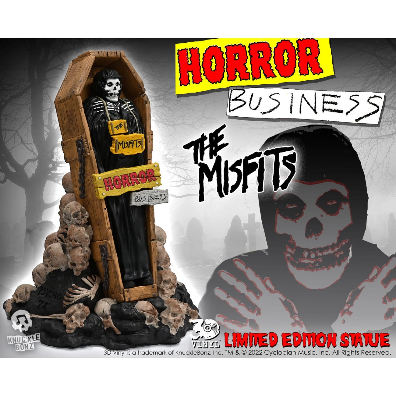 Productafbeelding Misfits 3D Vinyl Statue Horror Business 25 cm