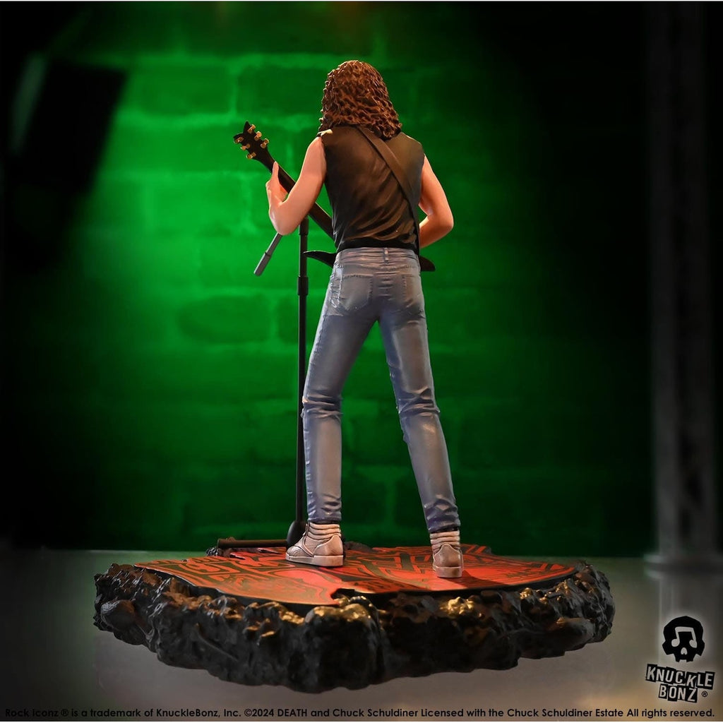 Productafbeelding Death Rock Iconz Statue Chuck Schuldiner II 22 cm