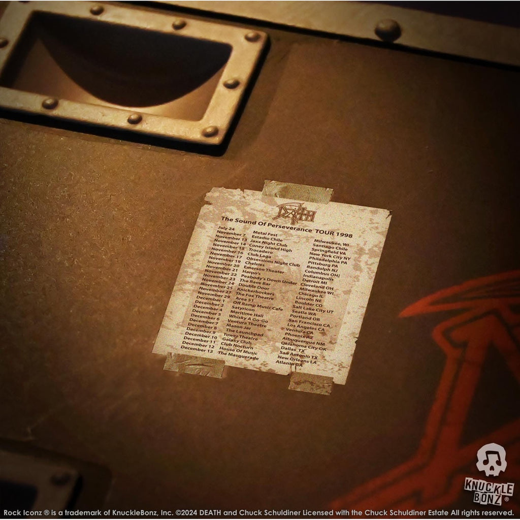 Productafbeelding Death Rock Ikonz On Tour Road Case Beeld & Stage-achtergrond Set The Sound of Perseverance Tour 1998
