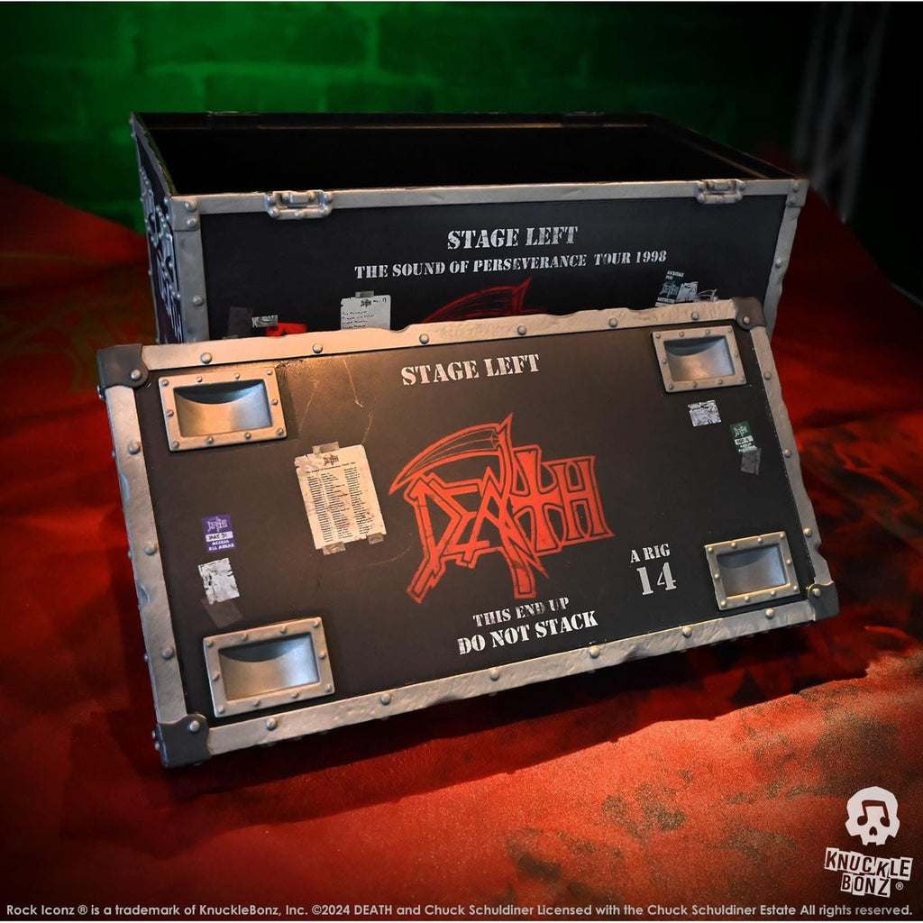 Productafbeelding Death Rock Ikonz On Tour Road Case Beeld & Stage-achtergrond Set The Sound of Perseverance Tour 1998