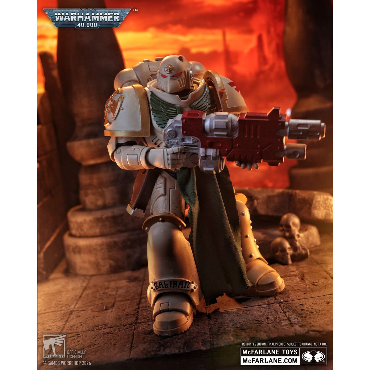 Productafbeelding Warhammer 40,000 actiefiguur Sternguard Veteran (Dark Angels) 18 cm