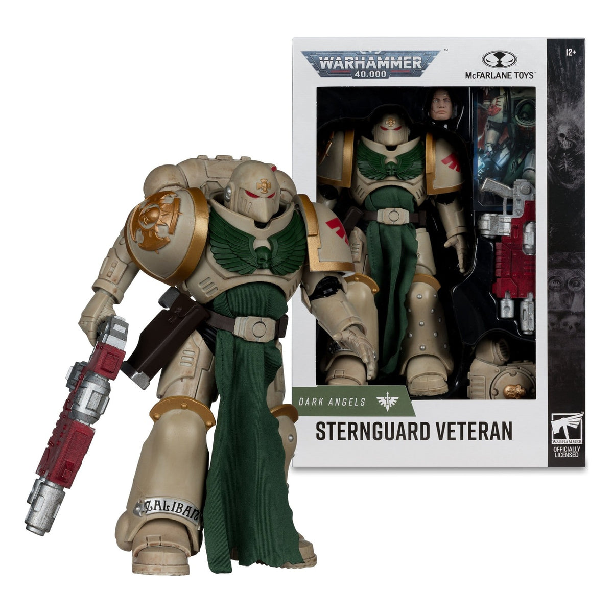 Productafbeelding Warhammer 40,000 actiefiguur Sternguard Veteran (Dark Angels) 18 cm