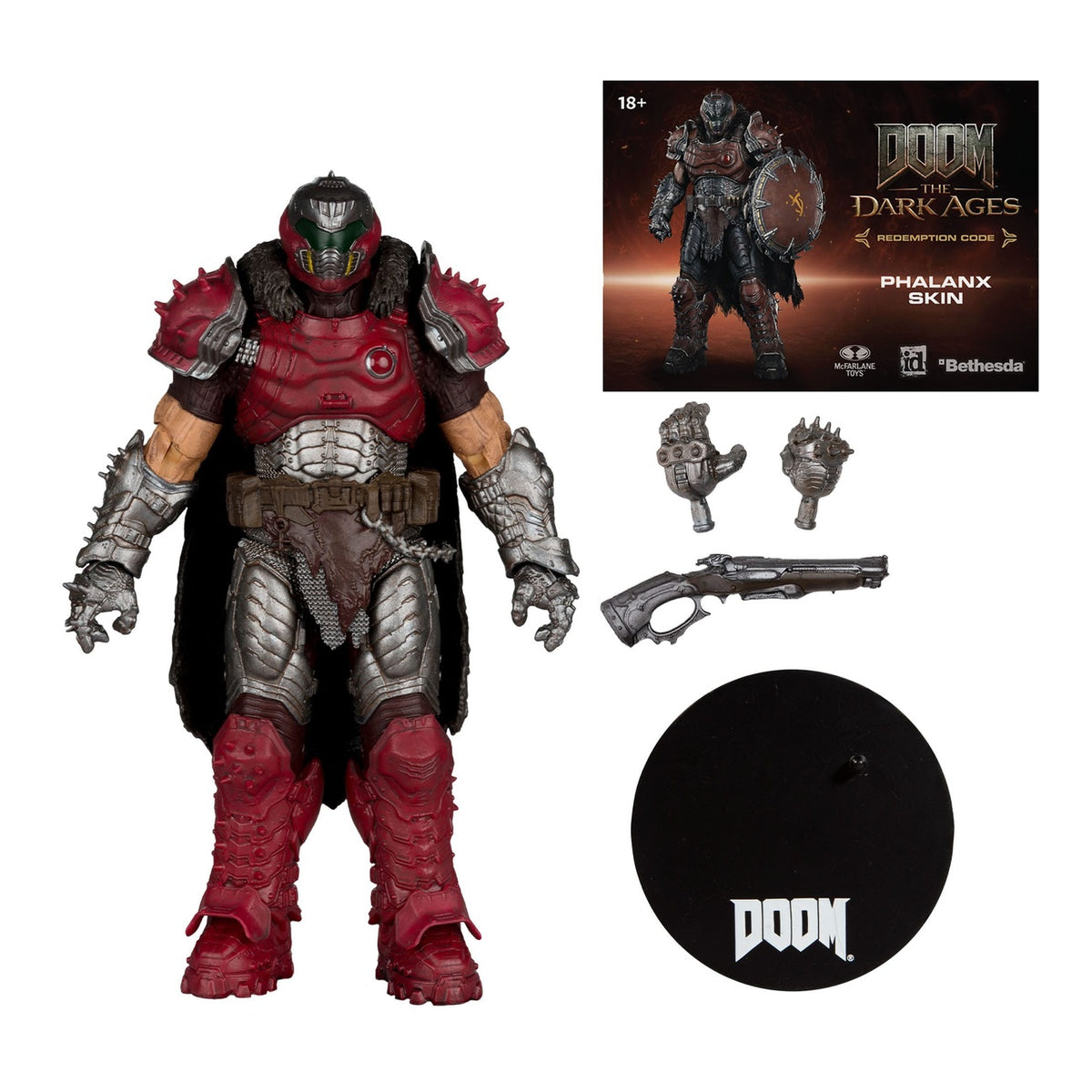 Productafbeelding Doom: The Dark Ages Actiefiguur Doom Slayer (Phalanx Skin) 18 cm