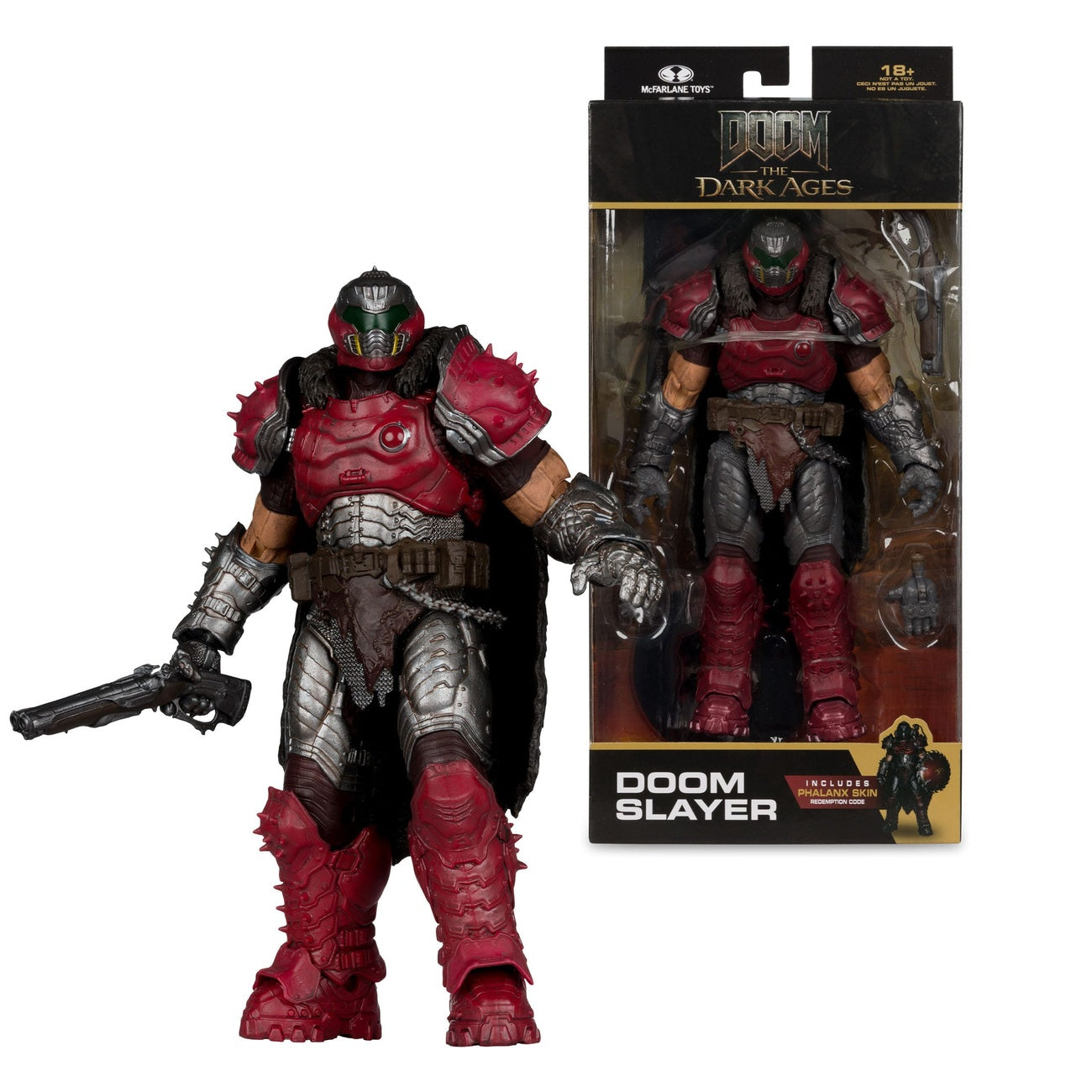 Productafbeelding Doom: The Dark Ages Actiefiguur Doom Slayer (Phalanx Skin) 18 cm