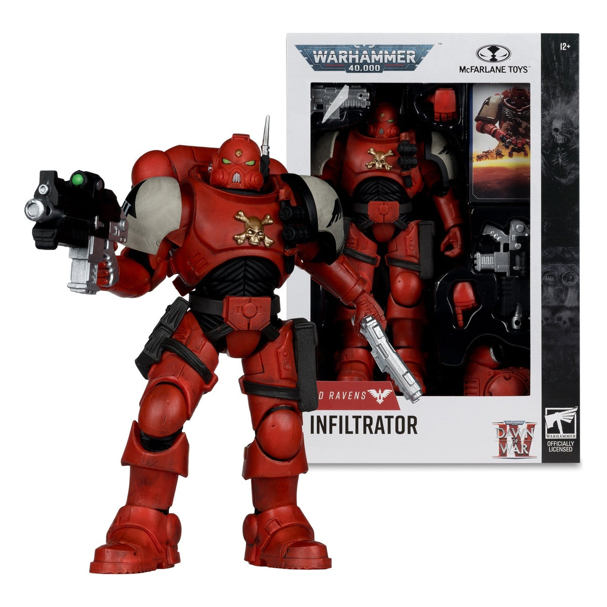 Productafbeelding Warhammer 40.000 actiefiguur Infiltrator (Blood Ravens) (Dawn of War 4) 20 cm