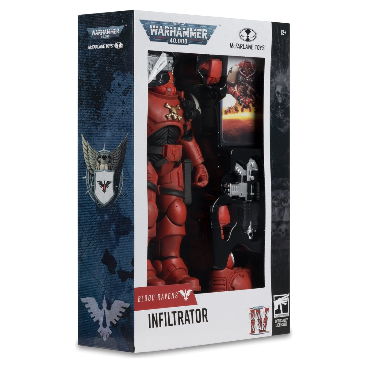 Productafbeelding Warhammer 40.000 actiefiguur Infiltrator (Blood Ravens) (Dawn of War 4) 20 cm