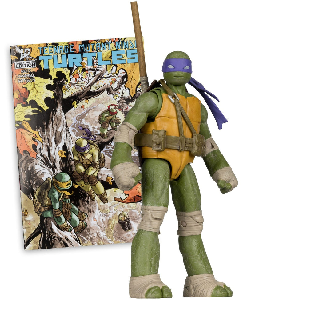 Productafbeelding Teenage Mutant Ninja Turtles Page Punchers actiefiguur Donatello 13 cm