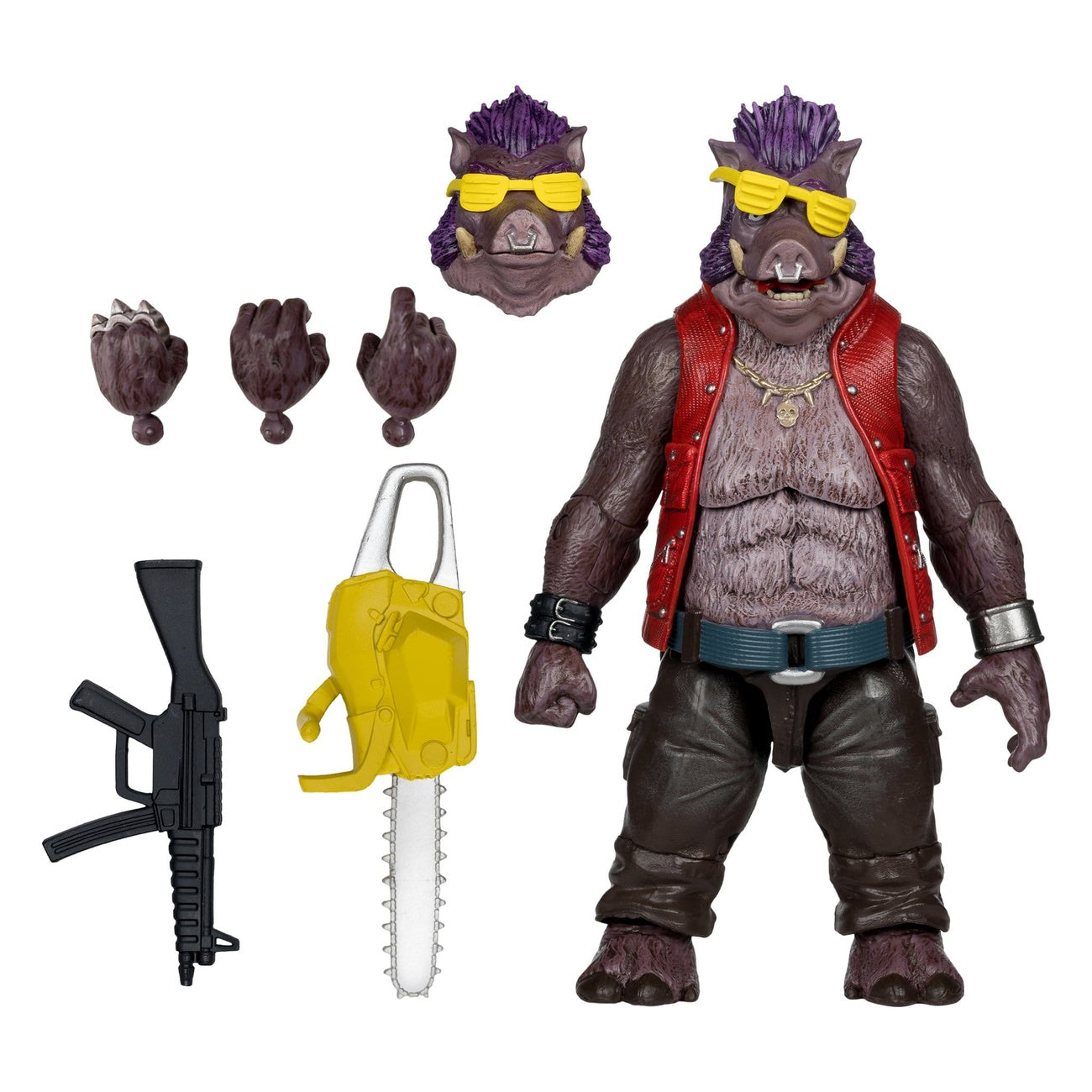 Productafbeelding Teenage Mutant Ninja Turtles Page Punchers actiefiguur Bebop 16 cm