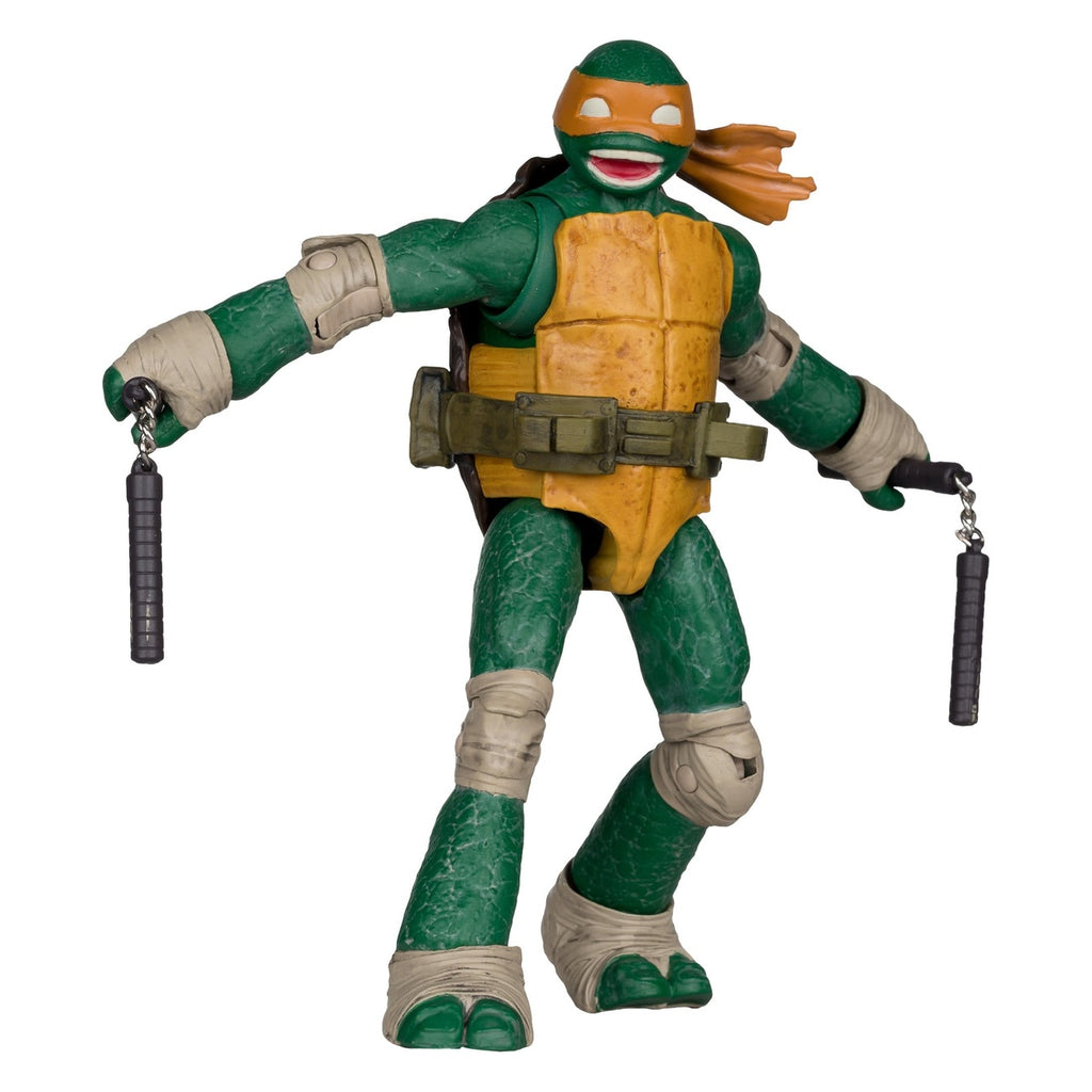 Productafbeelding Teenage Mutant Ninja Turtles Page Punchers actiefiguur Michelangelo 13 cm