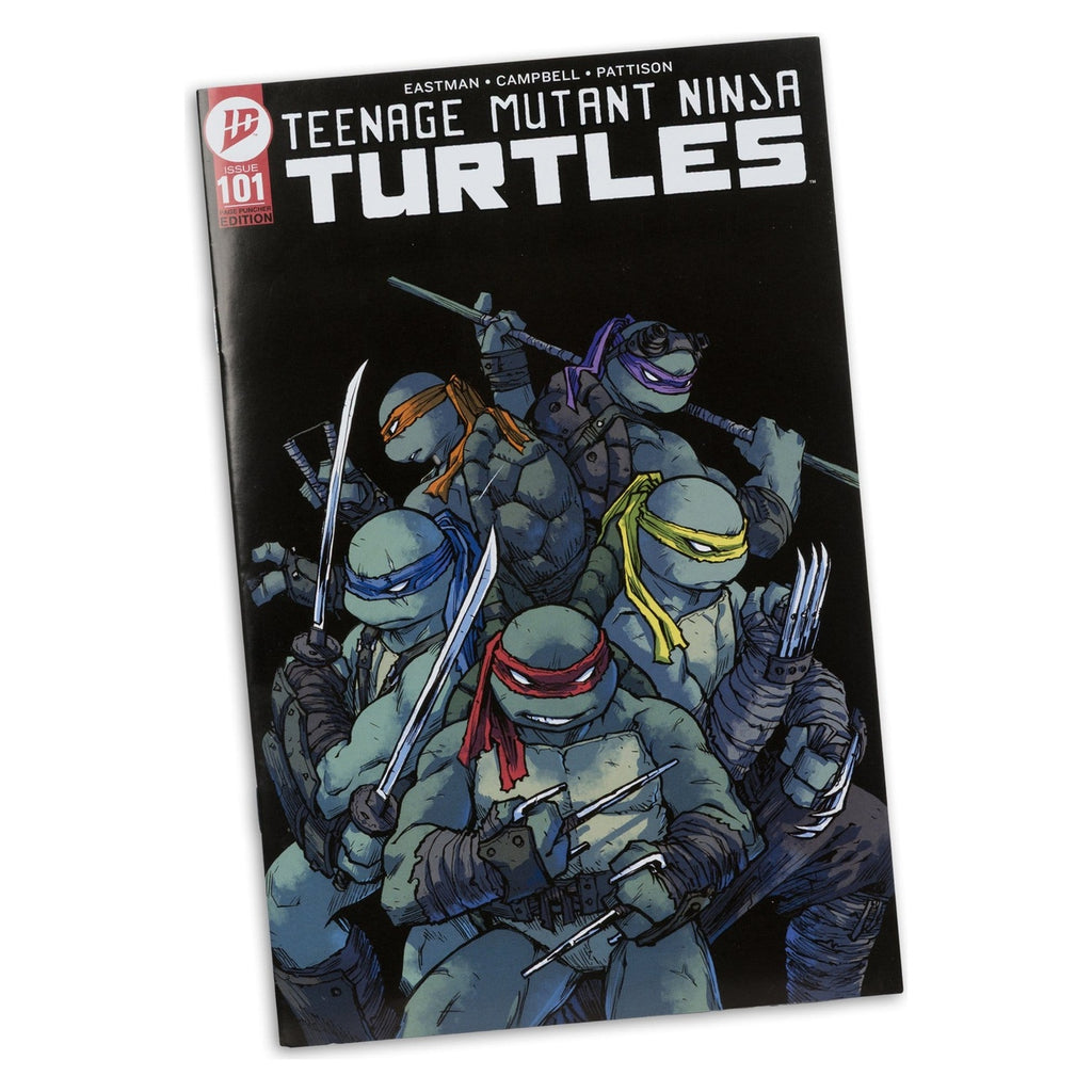 Productafbeelding Teenage Mutant Ninja Turtles Page Punchers actiefiguur Michelangelo 13 cm