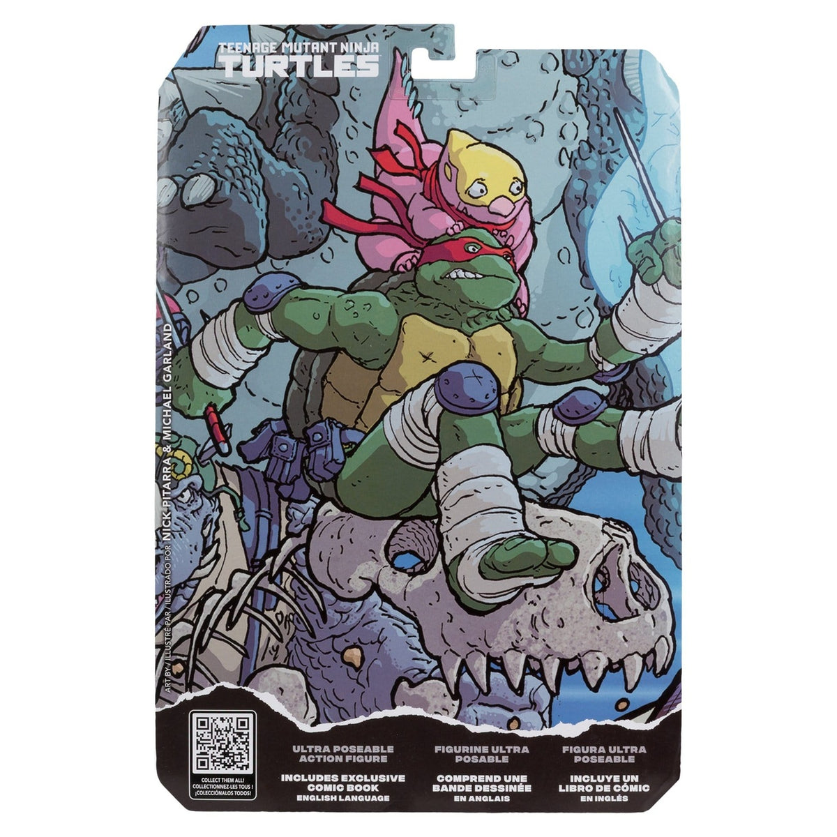 Productafbeelding Teenage Mutant Ninja Turtles Page Punchers actiefiguur Raphael 13 cm