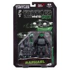 Productafbeelding Teenage Mutant Ninja Turtles Page Punchers actiefiguur Raphael (Black White & Green) (Red Platinum Edition) 13 cm