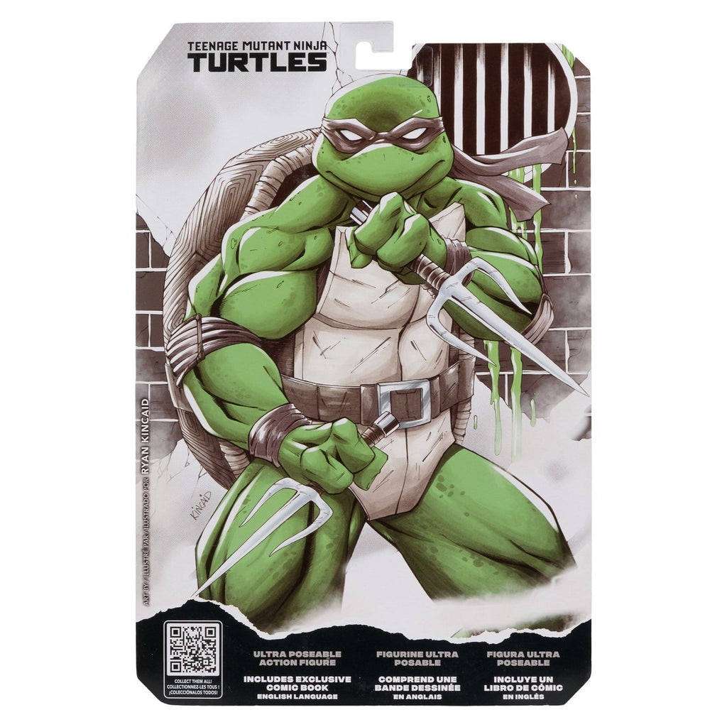 Productafbeelding Teenage Mutant Ninja Turtles Page Punchers actiefiguur Raphael (Black White & Green) (Red Platinum Edition) 13 cm