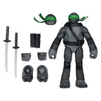 Productafbeelding Teenage Mutant Ninja Turtles Page Punchers actiefiguur Leonardo (Black White & Green) (Red Platinum Edition) 13 cm