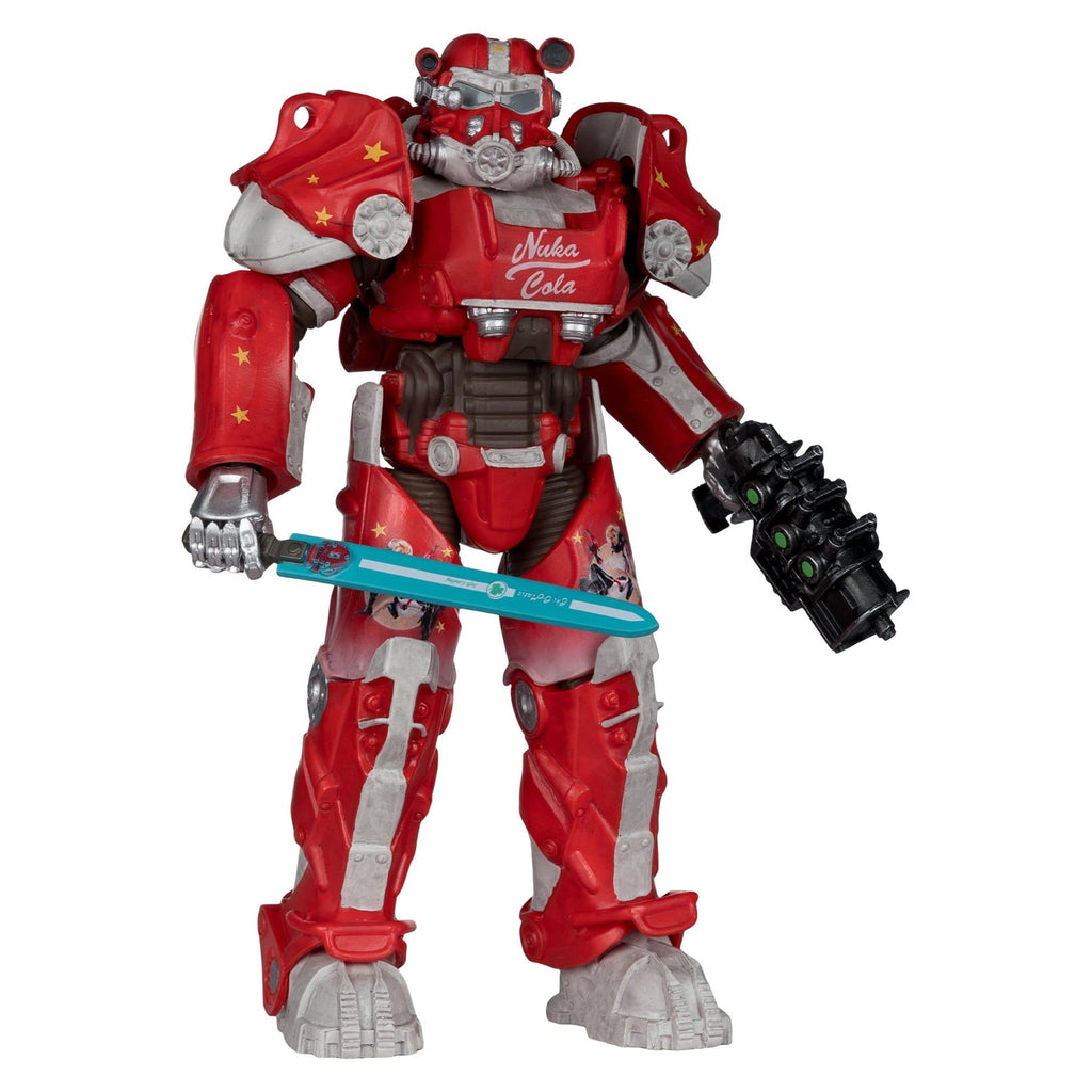 Productafbeelding Fallout McFarlane Elite Edition Actiefiguur Fallout 76 Nuka Cola T-60 (Gold Label) 19 cm