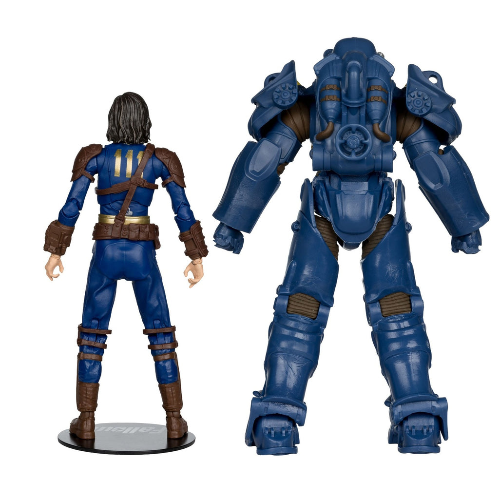 Productafbeelding Fallout 4 Beelden 2-pack T-60 Vault-Tec & Sole Survivor 18 cm