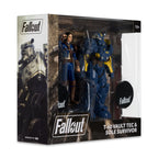 Productafbeelding Fallout 4 Beelden 2-pack T-60 Vault-Tec & Sole Survivor 18 cm