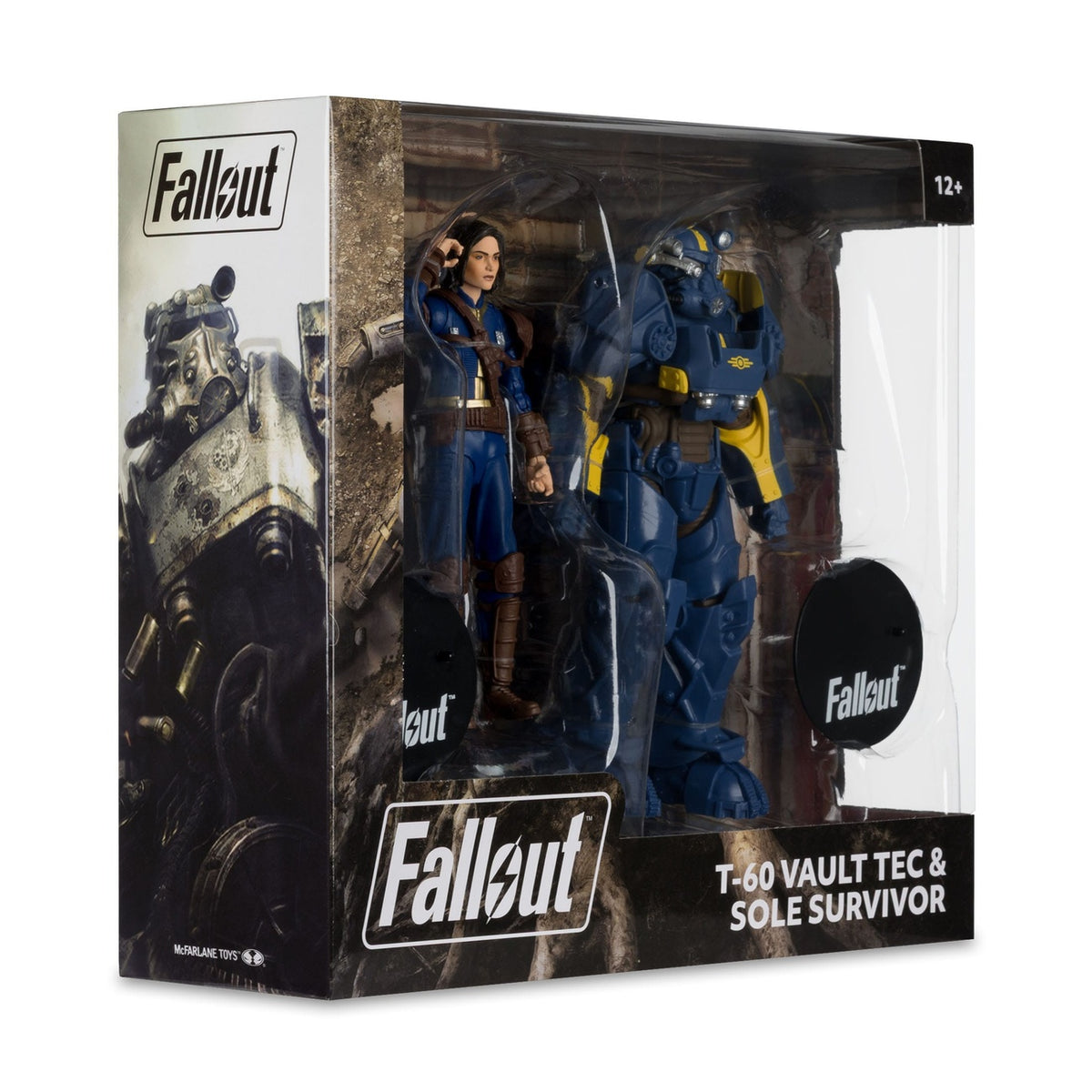 Productafbeelding Fallout 4 Beelden 2-pack T-60 Vault-Tec & Sole Survivor 18 cm
