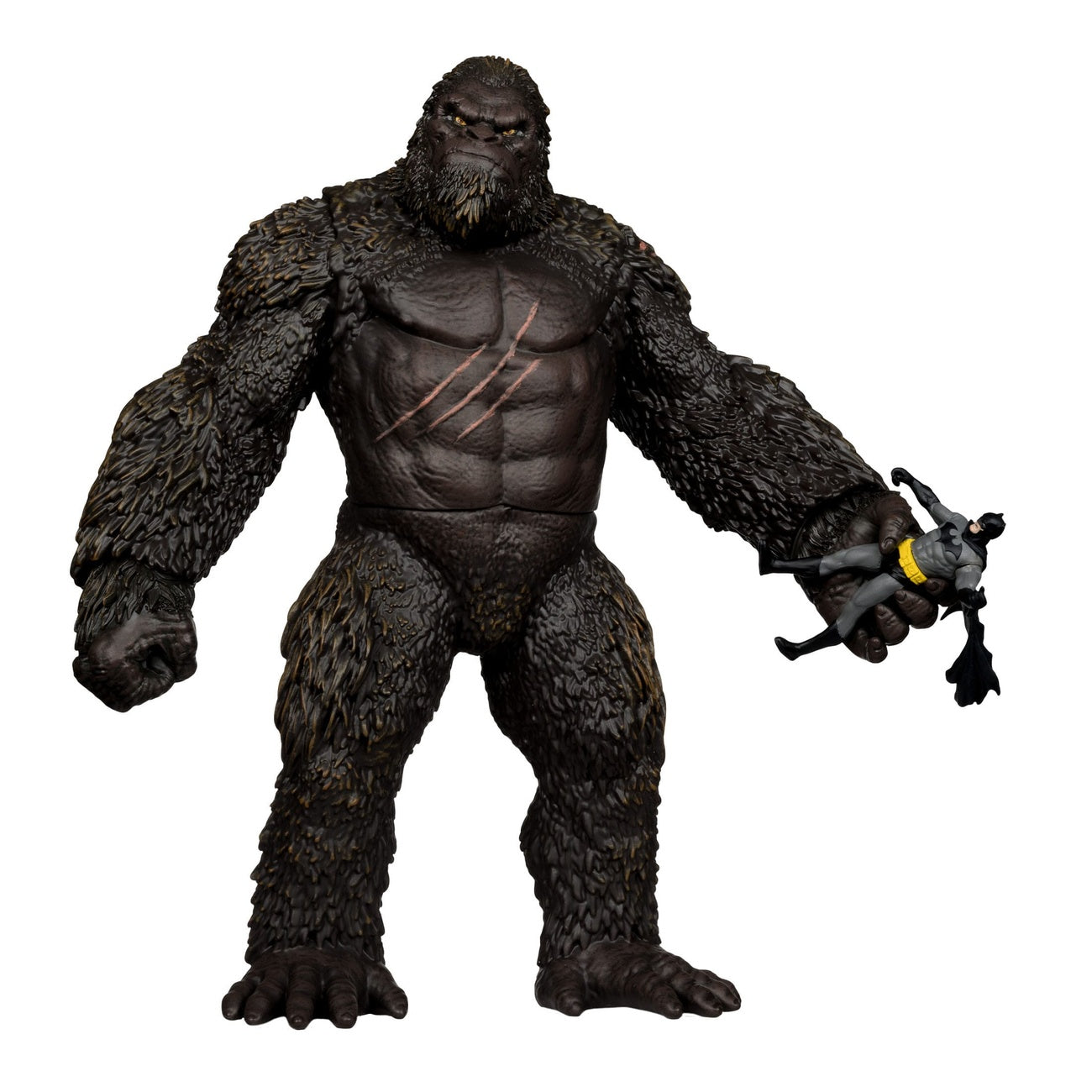 Productafbeelding DC Justice League Monsterverse DC Multiverse Actiefiguren 2-pack Batman & Kong 29 cm