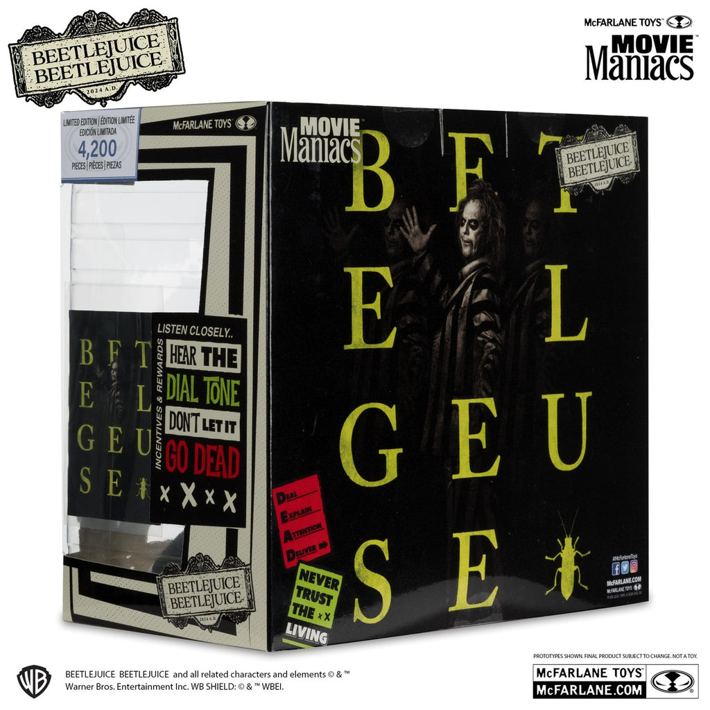 Product image Beetlejuice Beetlejuice Movie Maniacs PVC Statues 4-Pack 15 cm
