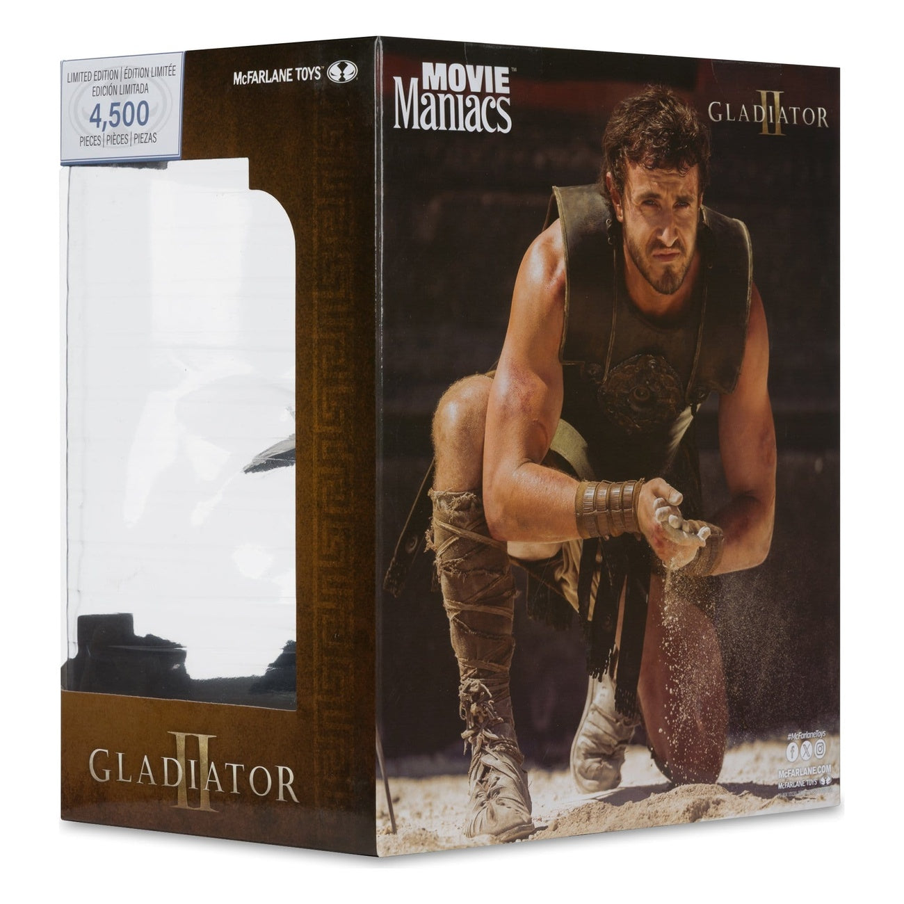 Productafbeelding Gladiator II Movie Maniacs actiefiguur Lucius 16 cm