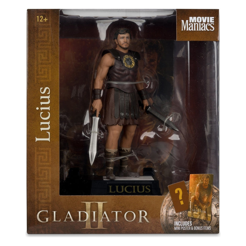 Productafbeelding Gladiator II Movie Maniacs actiefiguur Lucius 16 cm