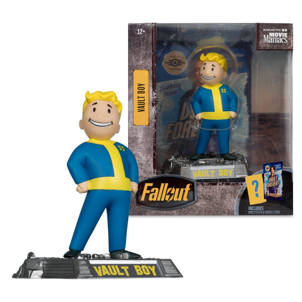 Productafbeelding Fallout Movie Maniacs actiefiguur Vault Boy Versie 2 14 cm
