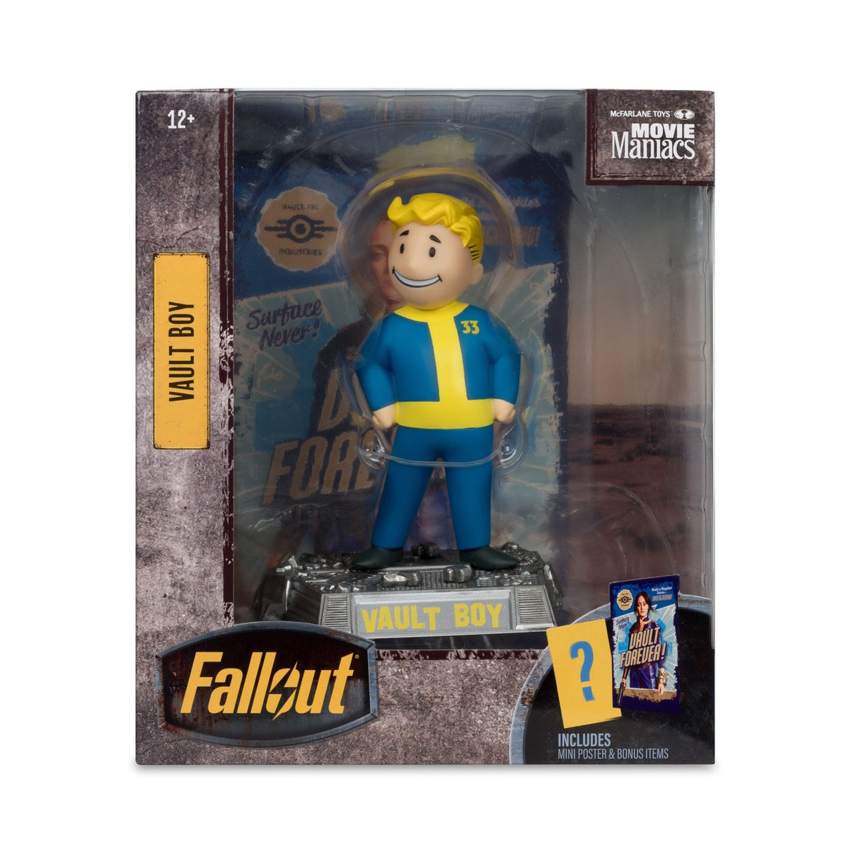 Productafbeelding Fallout Movie Maniacs actiefiguur Vault Boy Versie 2 14 cm