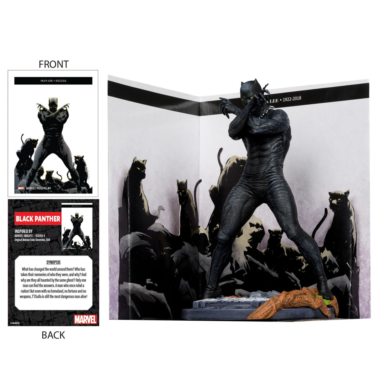 Productafbeelding Marvel Collection PVC Beeld 1/10 Black Panther (Marvel Knights #4) 17 cm