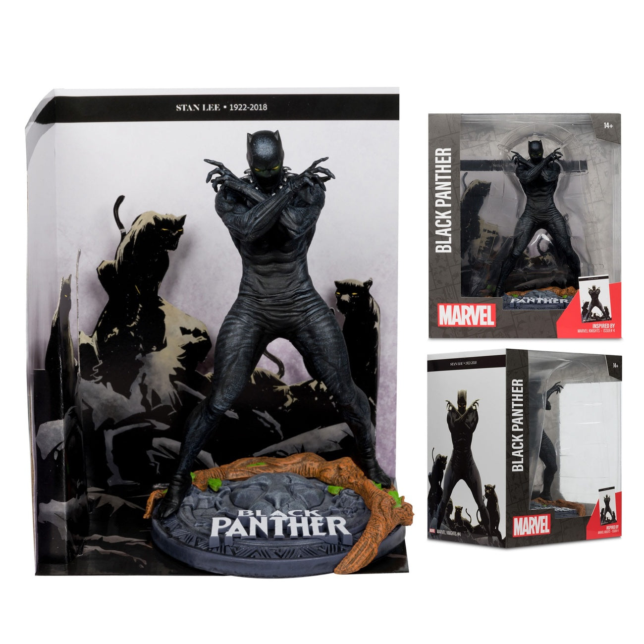 Productafbeelding Marvel Collection PVC Beeld 1/10 Black Panther (Marvel Knights #4) 17 cm