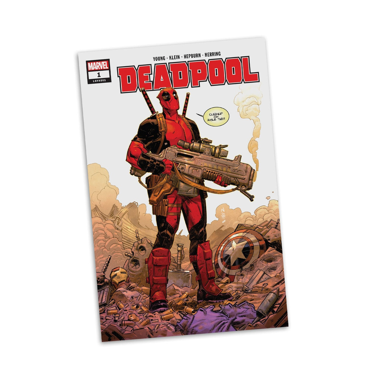 Productafbeelding Marvel Collection PVC Statue 1/6 Deadpool (Deadpool #1) (Grey Suit Chase) 27 cm