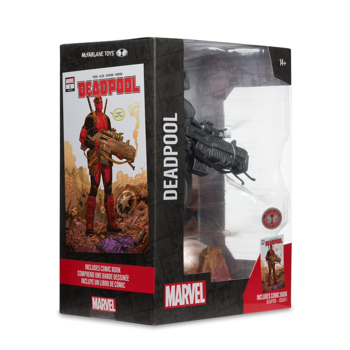 Productafbeelding Marvel Collection PVC Statue 1/6 Deadpool (Deadpool #1) (Grey Suit Chase) 27 cm