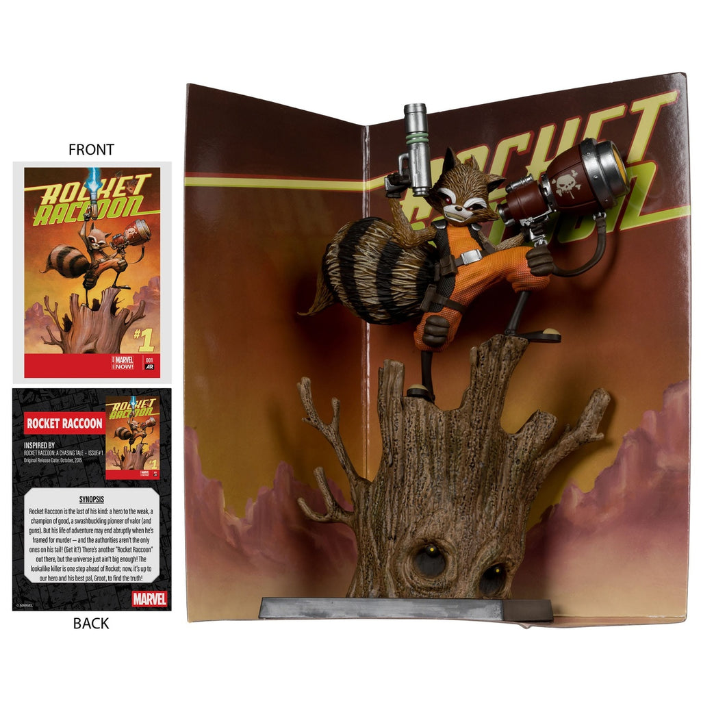 Productafbeelding Marvel Collection PVC Statue 1/6 Rocket Raccoon (Rocket Raccoon: A Chasing Tale #1) 18 cm