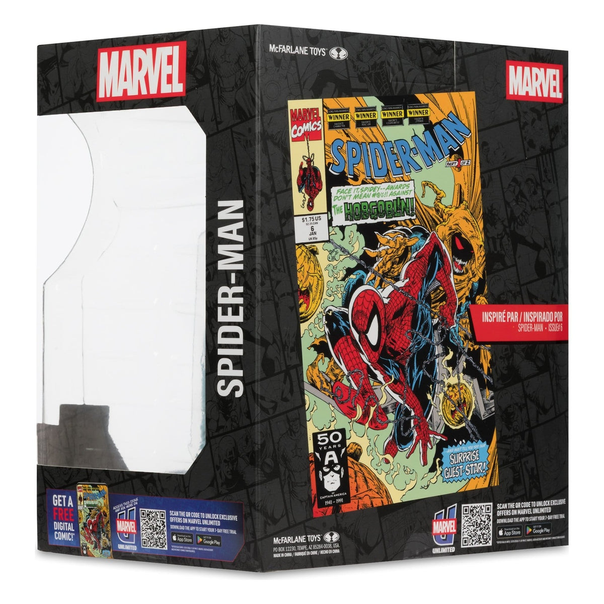 Productafbeelding Marvel Collection PVC-standbeeld 1/10 Spider-Man (Spider-Man #6) 18 cm