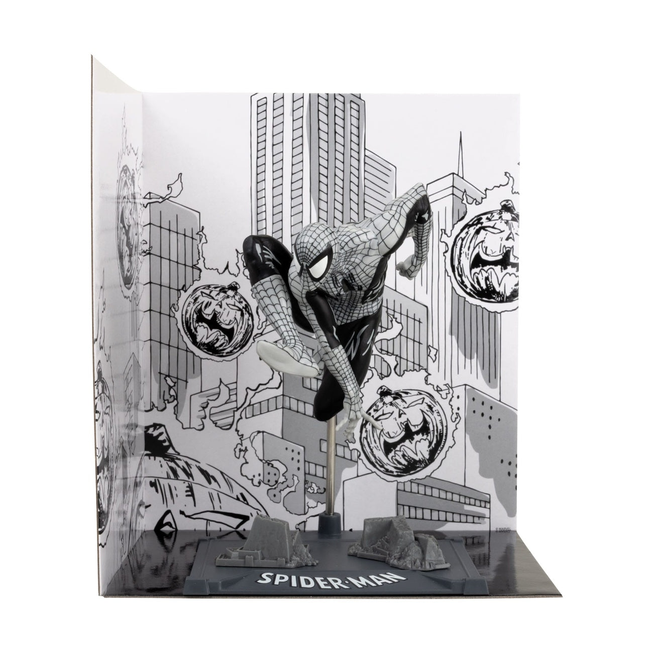 Productafbeelding Marvel Collection PVC Beeld 1/10 Spider-Man (Spider-Man #6) (Line Art) (Gold Label) 10 cm