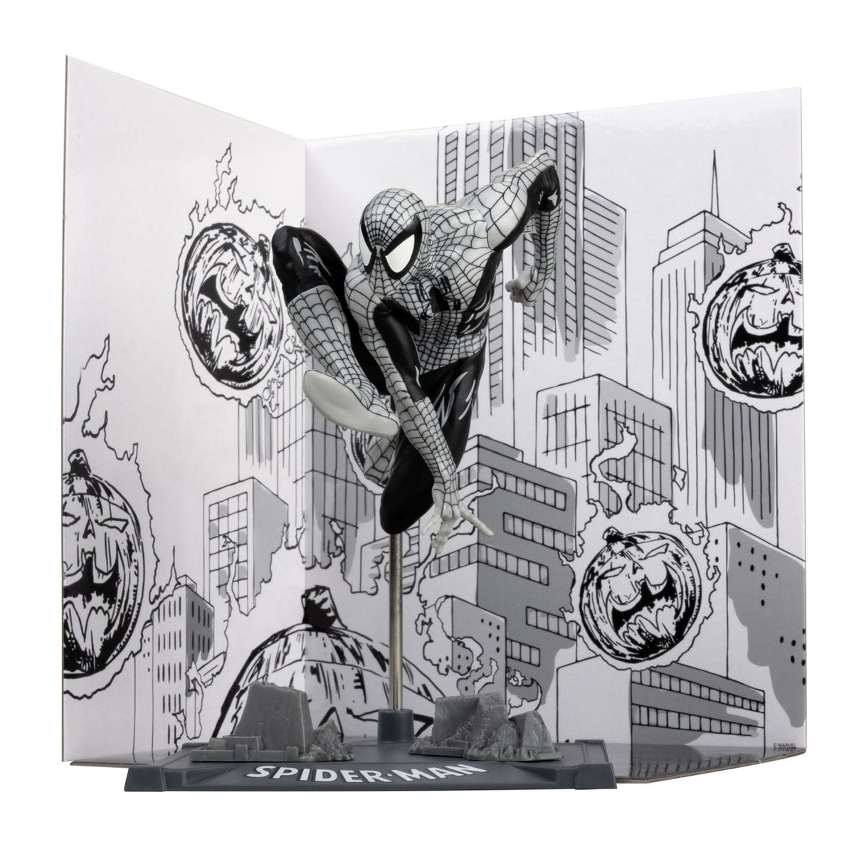 Productafbeelding Marvel Collection PVC Beeld 1/10 Spider-Man (Spider-Man #6) (Line Art) (Gold Label) 10 cm