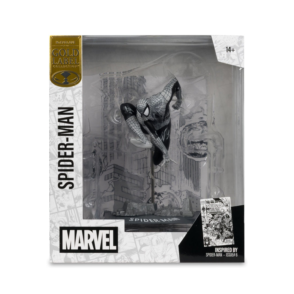 Productafbeelding Marvel Collection PVC Beeld 1/10 Spider-Man (Spider-Man #6) (Line Art) (Gold Label) 10 cm