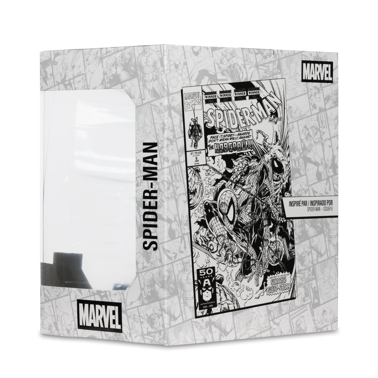 Productafbeelding Marvel Collection PVC Beeld 1/10 Spider-Man (Spider-Man #6) (Line Art) (Gold Label) 10 cm