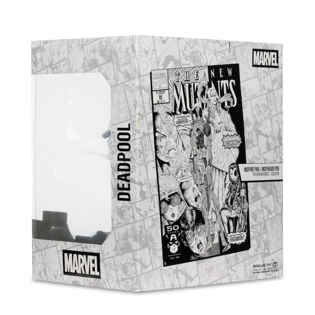 Productafbeelding Marvel Collection PVC Statue 1/10 Deadpool (The New Mutants #98) (Line Art) (Gold Label) 17 cm