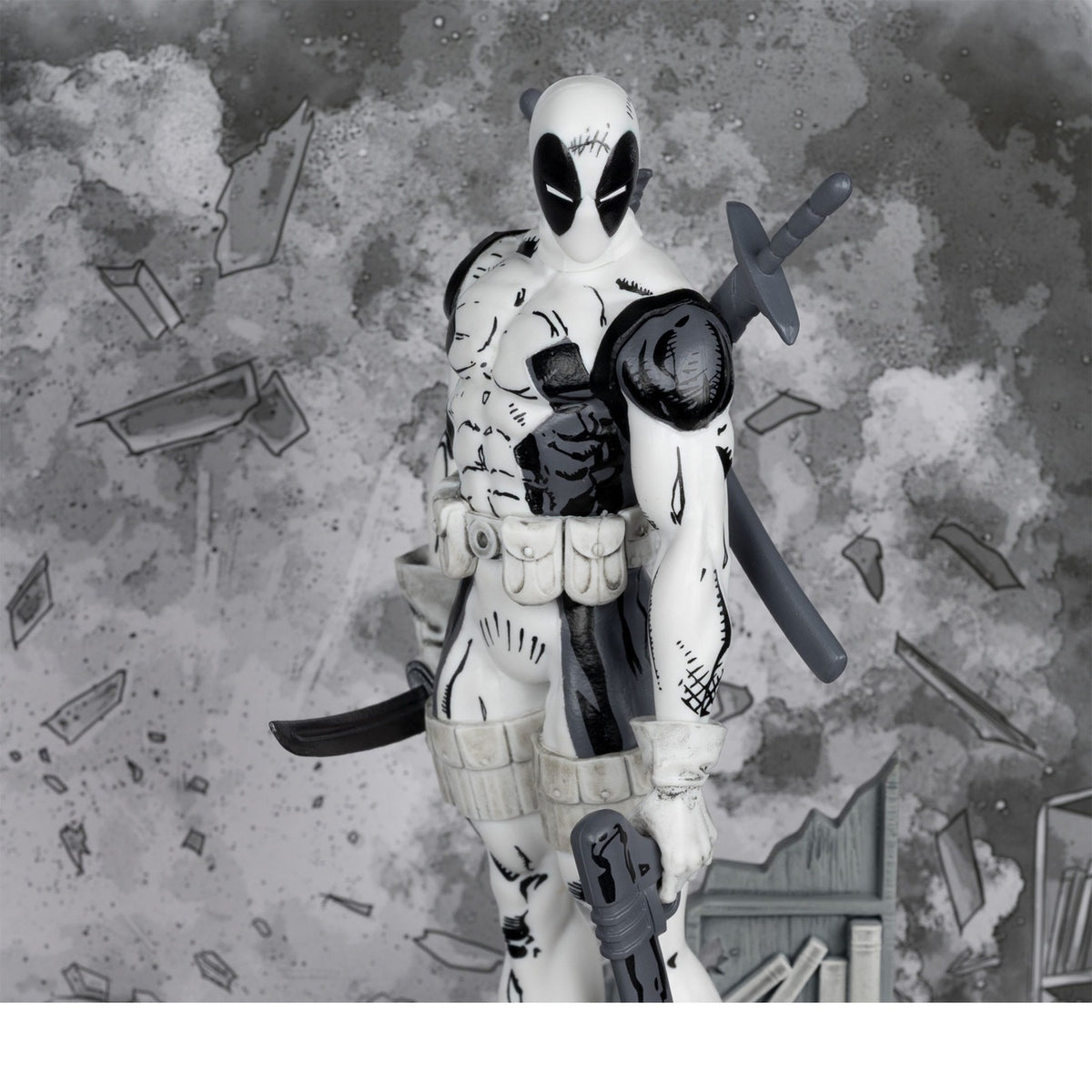 Productafbeelding Marvel Collection PVC Statue 1/10 Deadpool (The New Mutants #98) (Line Art) (Gold Label) 17 cm