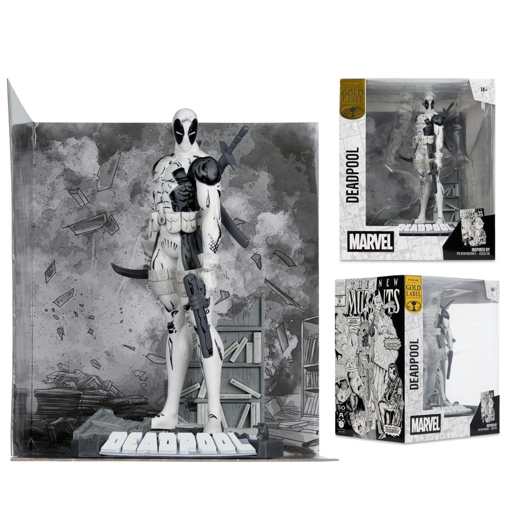 Productafbeelding Marvel Collection PVC Statue 1/10 Deadpool (The New Mutants #98) (Line Art) (Gold Label) 17 cm